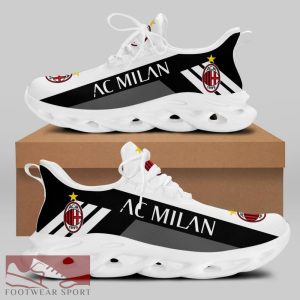 Sport Shoes AC Milan Seria A Club Fans Fashion Max Soul Sneakers For Men And Women - AC Milan Chunky Sneakers White Black Max Soul Shoes For Men And Women Photo 1