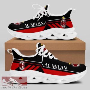 Sport Shoes AC Milan Seria A Club Fans Footwear Max Soul Sneakers For Men And Women - AC Milan Chunky Sneakers White Black Max Soul Shoes For Men And Women Photo 2