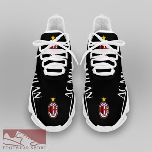 Sport Shoes AC Milan Seria A Club Fans Footwear Max Soul Sneakers For Men And Women - AC Milan Chunky Sneakers White Black Max Soul Shoes For Men And Women Photo 3
