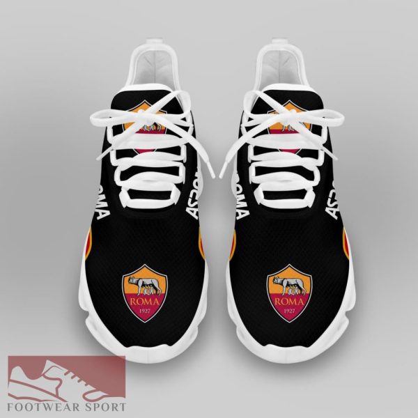 Sport Shoes AS ROMA Seria A Club Fans Curate Max Soul Sneakers For Men And Women - AS ROMA Chunky Sneakers White Black Max Soul Shoes For Men And Women Photo 3