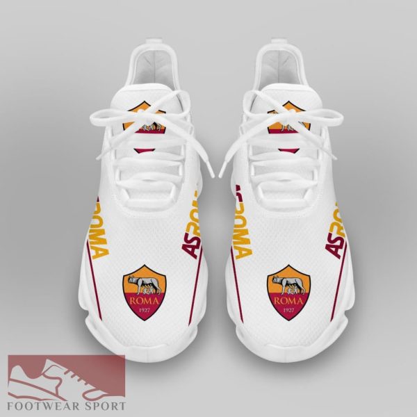 Sport Shoes AS ROMA Seria A Club Fans Effortless Max Soul Sneakers For Men And Women - AS ROMA Chunky Sneakers White Black Max Soul Shoes For Men And Women Photo 3