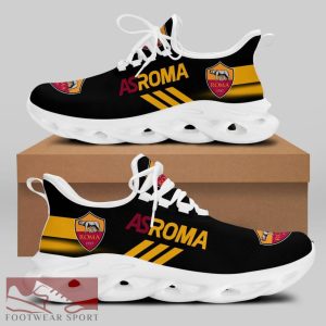 Sport Shoes AS ROMA Seria A Club Fans Envision Max Soul Sneakers For Men And Women - AS ROMA Chunky Sneakers White Black Max Soul Shoes For Men And Women Photo 2