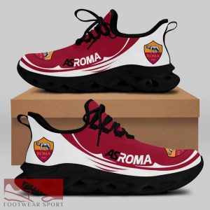 Sport Shoes AS ROMA Seria A Club Fans Explore Max Soul Sneakers For Men And Women - AS ROMA Chunky Sneakers White Black Max Soul Shoes For Men And Women Photo 2