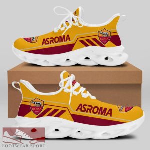 Sport Shoes AS ROMA Seria A Club Fans Graphic Max Soul Sneakers For Men And Women - AS ROMA Chunky Sneakers White Black Max Soul Shoes For Men And Women Photo 2