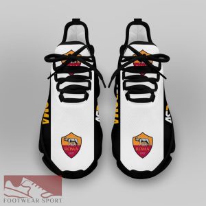 Sport Shoes AS ROMA Seria A Club Fans Streetstyle Max Soul Sneakers For Men And Women - AS ROMA Chunky Sneakers White Black Max Soul Shoes For Men And Women Photo 4