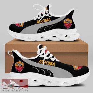 Sport Shoes AS ROMA Seria A Club Fans Trendsetter Max Soul Sneakers For Men And Women - AS ROMA Chunky Sneakers White Black Max Soul Shoes For Men And Women Photo 2
