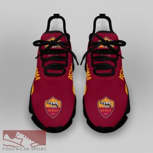 Sport Shoes AS ROMA Seria A Club Fans Visual Max Soul Sneakers For Men And Women - AS ROMA Chunky Sneakers White Black Max Soul Shoes For Men And Women Photo 4