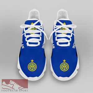 Sport Shoes Inter Milan Seria A Club Fans Aesthetic Max Soul Sneakers For Men And Women - Inter Milan Chunky Sneakers White Black Max Soul Shoes For Men And Women Photo 3