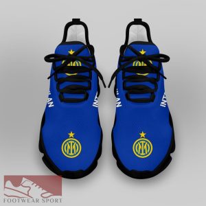 Sport Shoes Inter Milan Seria A Club Fans Aesthetic Max Soul Sneakers For Men And Women - Inter Milan Chunky Sneakers White Black Max Soul Shoes For Men And Women Photo 4