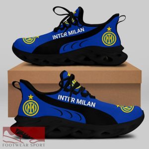 Sport Shoes Inter Milan Seria A Club Fans Aesthetic Max Soul Sneakers For Men And Women - Inter Milan Chunky Sneakers White Black Max Soul Shoes For Men And Women Photo 1
