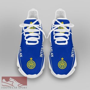 Sport Shoes Inter Milan Seria A Club Fans Casual Max Soul Sneakers For Men And Women - Inter Milan Chunky Sneakers White Black Max Soul Shoes For Men And Women Photo 3