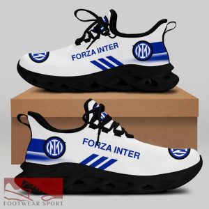 Sport Shoes INTER Seria A Club Fans Athleisure Max Soul Sneakers For Men And Women - INTER Chunky Sneakers White Black Max Soul Shoes For Men And Women Photo 2