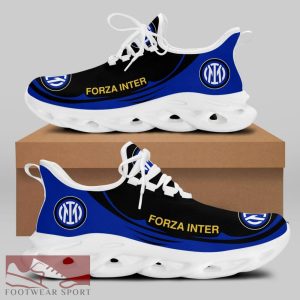 Sport Shoes INTER Seria A Club Fans Unique Max Soul Sneakers For Men And Women - INTER Chunky Sneakers White Black Max Soul Shoes For Men And Women Photo 2