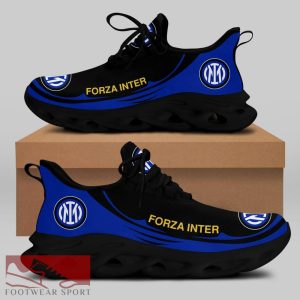 Sport Shoes INTER Seria A Club Fans Unique Max Soul Sneakers For Men And Women - INTER Chunky Sneakers White Black Max Soul Shoes For Men And Women Photo 1