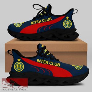 Sport Shoes Inter Seria A Club Seria A Club Fans Craftsmanship Max Soul Sneakers For Men And Women - Inter Club Chunky Sneakers White Black Max Soul Shoes For Men And Women Photo 1