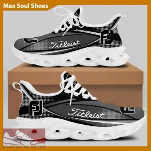 Titleist FJ Brand Chunky Shoes Athleisure Max Soul Sneakers Gift Men And Women - Titleist FJ Chunky Sneakers White Black Max Soul Shoes For Men And Women Photo 2