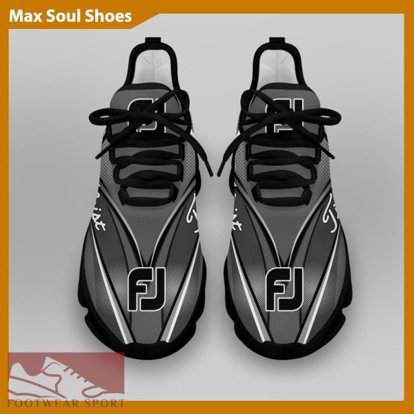 Titleist FJ Brand Chunky Shoes Athleisure Max Soul Sneakers Gift Men And Women - Titleist FJ Chunky Sneakers White Black Max Soul Shoes For Men And Women Photo 4