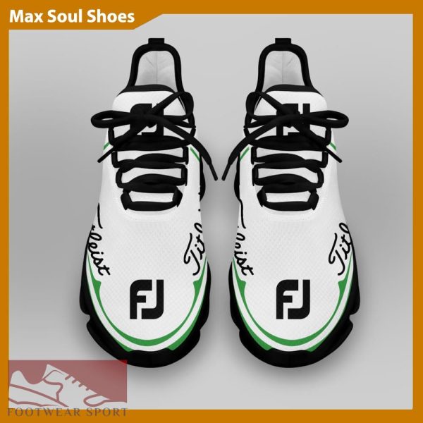Titleist FJ Brand Chunky Shoes Athletic Max Soul Sneakers Gift Men And Women - Titleist FJ Chunky Sneakers White Black Max Soul Shoes For Men And Women Photo 4