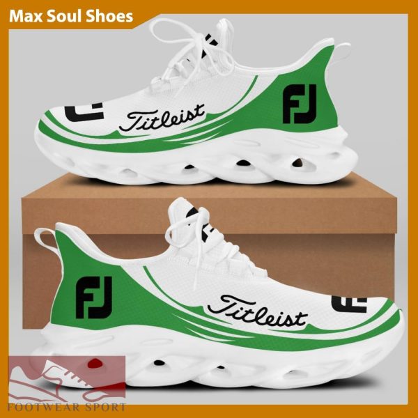 Titleist FJ Brand Chunky Shoes Athletic Max Soul Sneakers Gift Men And Women - Titleist FJ Chunky Sneakers White Black Max Soul Shoes For Men And Women Photo 1