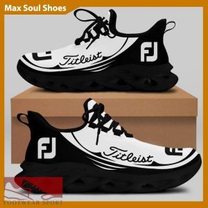 Titleist FJ Brand Chunky Shoes Chic Max Soul Sneakers Gift Men And Women - Titleist FJ Chunky Sneakers White Black Max Soul Shoes For Men And Women Photo 2