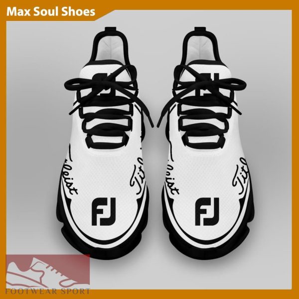 Titleist FJ Brand Chunky Shoes Chic Max Soul Sneakers Gift Men And Women - Titleist FJ Chunky Sneakers White Black Max Soul Shoes For Men And Women Photo 4