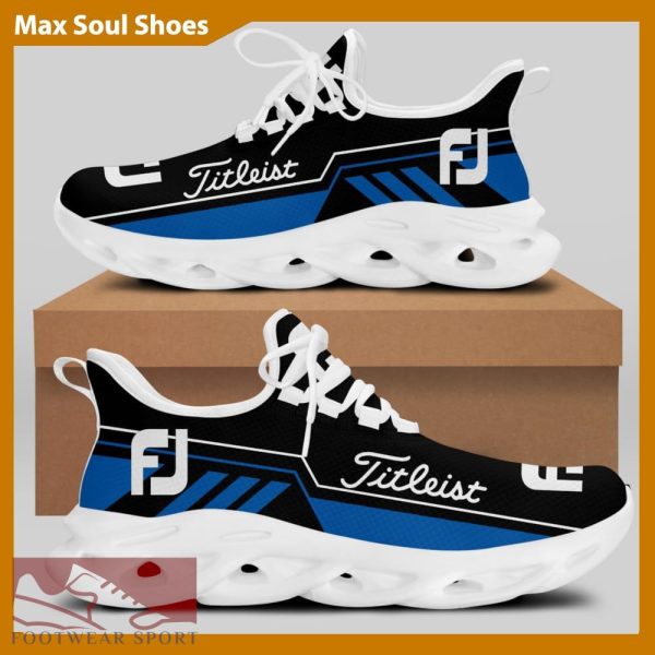 Titleist FJ Brand Chunky Shoes Fusion Max Soul Sneakers Gift Men And Women - Titleist FJ Chunky Sneakers White Black Max Soul Shoes For Men And Women Photo 2
