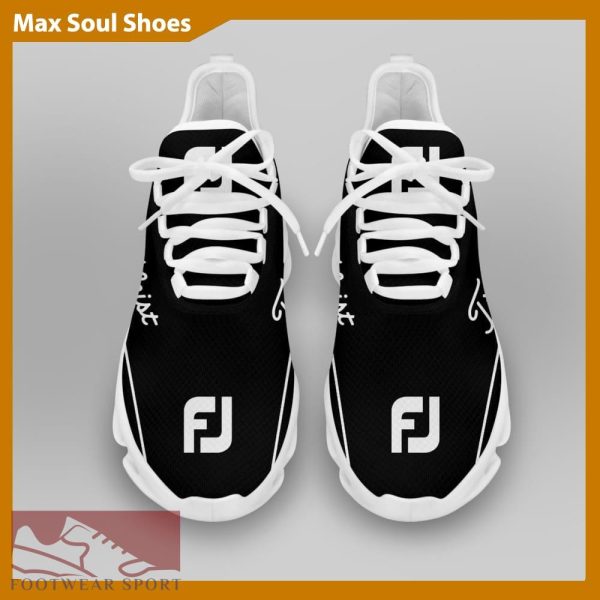 Titleist FJ Brand Chunky Shoes Fusion Max Soul Sneakers Gift Men And Women - Titleist FJ Chunky Sneakers White Black Max Soul Shoes For Men And Women Photo 3