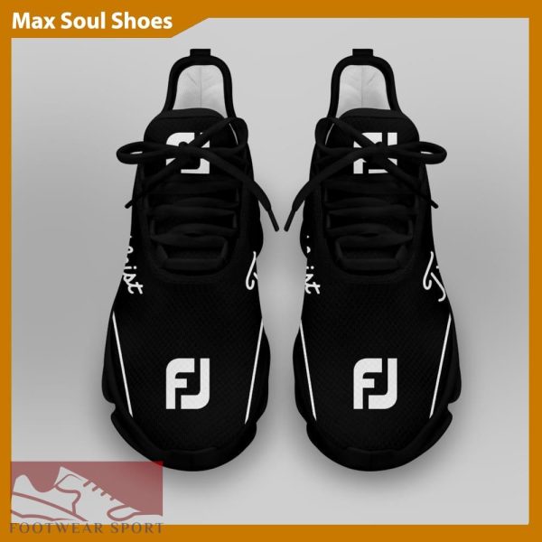 Titleist FJ Brand Chunky Shoes Fusion Max Soul Sneakers Gift Men And Women - Titleist FJ Chunky Sneakers White Black Max Soul Shoes For Men And Women Photo 4
