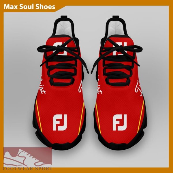 Titleist FJ Brand Chunky Shoes Influence Max Soul Sneakers Gift Men And Women - Titleist FJ Chunky Sneakers White Black Max Soul Shoes For Men And Women Photo 4