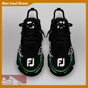 Titleist FJ Brand Chunky Shoes Runners Max Soul Sneakers Gift Men And Women - Titleist FJ Chunky Sneakers White Black Max Soul Shoes For Men And Women Photo 4