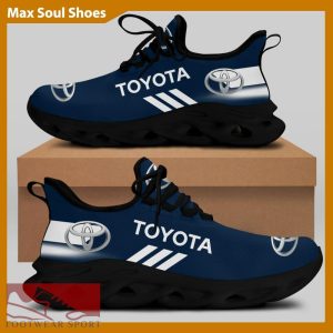 Toyota Racing Car Running Sneakers Trademark Max Soul Shoes For Men And Women - Toyota Chunky Sneakers White Black Max Soul Shoes For Men And Women Photo 2