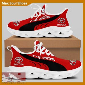 TOYOTA TACOMA Racing Car Running Sneakers Aspire Max Soul Shoes For Men And Women - TOYOTA TACOMA Chunky Sneakers White Black Max Soul Shoes For Men And Women Photo 2