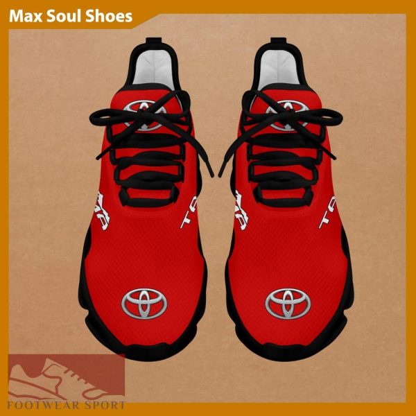 TOYOTA TACOMA Racing Car Running Sneakers Aspire Max Soul Shoes For Men And Women - TOYOTA TACOMA Chunky Sneakers White Black Max Soul Shoes For Men And Women Photo 4