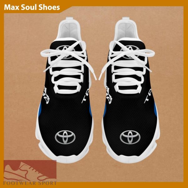 TOYOTA TACOMA Racing Car Running Sneakers Elevate Max Soul Shoes For Men And Women - TOYOTA TACOMA Chunky Sneakers White Black Max Soul Shoes For Men And Women Photo 3