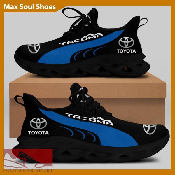 TOYOTA TACOMA Racing Car Running Sneakers Elevate Max Soul Shoes For Men And Women - TOYOTA TACOMA Chunky Sneakers White Black Max Soul Shoes For Men And Women Photo 1