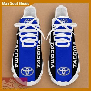 TOYOTA TACOMA Racing Car Running Sneakers Icon Max Soul Shoes For Men And Women - TOYOTA TACOMA Chunky Sneakers White Black Max Soul Shoes For Men And Women Photo 4