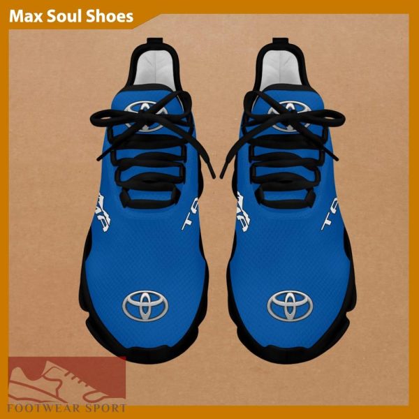TOYOTA TACOMA Racing Car Running Sneakers Unveil Max Soul Shoes For Men And Women - TOYOTA TACOMA Chunky Sneakers White Black Max Soul Shoes For Men And Women Photo 4