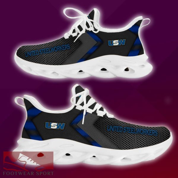 united steelworkers Brand Logo Max Soul Shoes Vibe Sport Sneakers Gift - united steelworkers Brand Logo Max Soul Shoes Photo 2