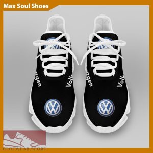 Volkswagen Racing Car Running Sneakers Artistry Max Soul Shoes For Men And Women - Volkswagen Chunky Sneakers White Black Max Soul Shoes For Men And Women Photo 3