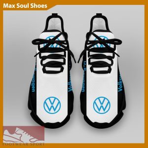 Volkswagen Racing Car Running Sneakers Attitude Max Soul Shoes For Men And Women - Volkswagen Chunky Sneakers White Black Max Soul Shoes For Men And Women Photo 4