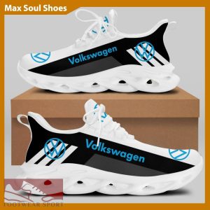 Volkswagen Racing Car Running Sneakers Attitude Max Soul Shoes For Men And Women - Volkswagen Chunky Sneakers White Black Max Soul Shoes For Men And Women Photo 1