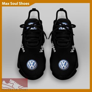 Volkswagen Racing Car Running Sneakers Bold Max Soul Shoes For Men And Women - Volkswagen Chunky Sneakers White Black Max Soul Shoes For Men And Women Photo 4