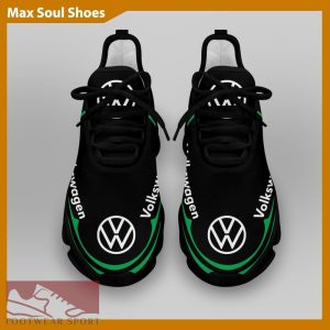 Volkswagen Racing Car Running Sneakers Craftsmanship Max Soul Shoes For Men And Women - Volkswagen Chunky Sneakers White Black Max Soul Shoes For Men And Women Photo 4