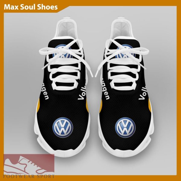 Volkswagen Racing Car Running Sneakers Embody Max Soul Shoes For Men And Women - Volkswagen Chunky Sneakers White Black Max Soul Shoes For Men And Women Photo 3