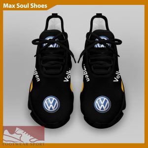 Volkswagen Racing Car Running Sneakers Embody Max Soul Shoes For Men And Women - Volkswagen Chunky Sneakers White Black Max Soul Shoes For Men And Women Photo 4