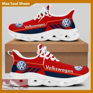 Volkswagen Racing Car Running Sneakers Evoke Max Soul Shoes For Men And Women - Volkswagen Chunky Sneakers White Black Max Soul Shoes For Men And Women Photo 2
