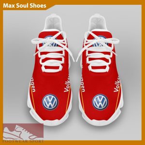 Volkswagen Racing Car Running Sneakers Evoke Max Soul Shoes For Men And Women - Volkswagen Chunky Sneakers White Black Max Soul Shoes For Men And Women Photo 3