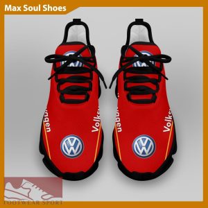Volkswagen Racing Car Running Sneakers Evoke Max Soul Shoes For Men And Women - Volkswagen Chunky Sneakers White Black Max Soul Shoes For Men And Women Photo 4