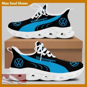 Volkswagen Racing Car Running Sneakers Iconic Max Soul Shoes For Men And Women - Volkswagen Chunky Sneakers White Black Max Soul Shoes For Men And Women Photo 2