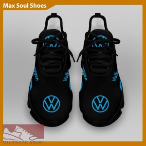 Volkswagen Racing Car Running Sneakers Iconic Max Soul Shoes For Men And Women - Volkswagen Chunky Sneakers White Black Max Soul Shoes For Men And Women Photo 4